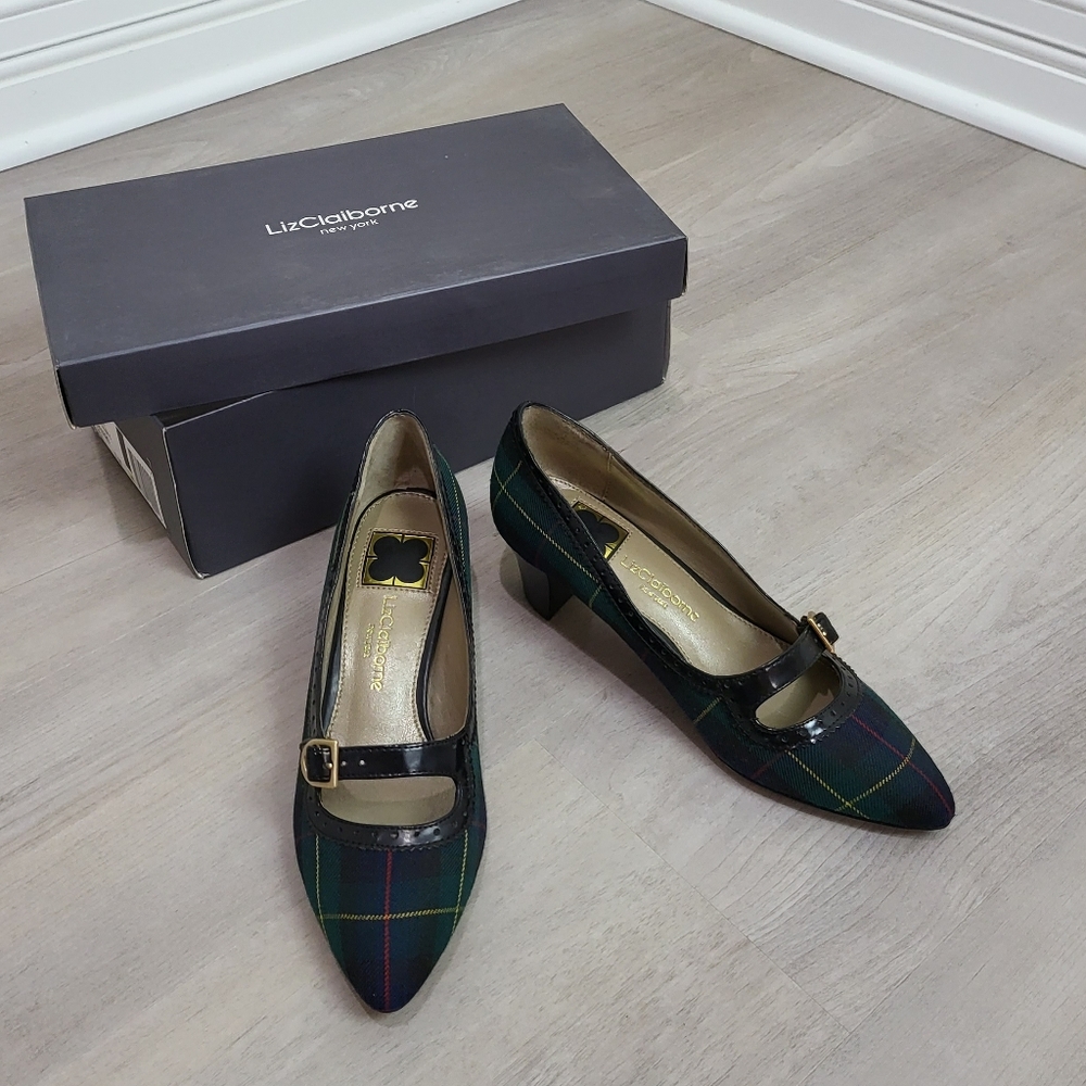 NIB Vintage Liz Claiborne Mary Jane heels